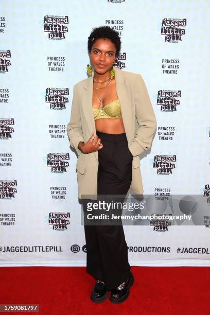 Teralin Jones attends the Toronto premiere of the North American tour of "Jagged Little Pill" at Princess of Wales Theatre on October 26, 2023 in...