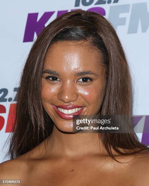 Actress Taelyr Robinson attends the 102.7 KIIS-FM's Teen Choice Awards pre-party at the W Los Angeles - Westwood on August 9, 2013 in Los Angeles,...