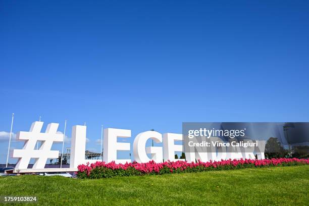 General view during Melbourne Racing at Moonee Valley Racecourse on October 27, 2023 in Melbourne, Australia.