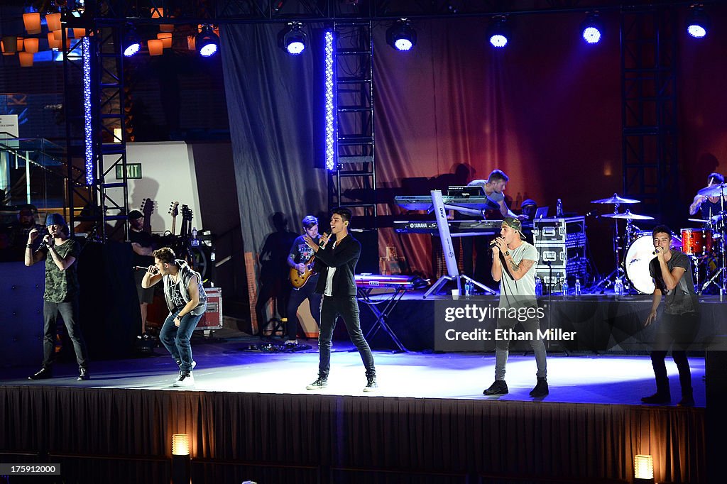 The Wanted In Concert At The Cosmopolitan Of Las Vegas