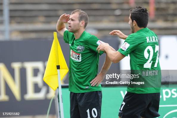 Preussen Muenster v Rot-Weiss Erfurt - 3. Liga Preussen Muenster v Rot-Weiss Erfurt - 3. Liga