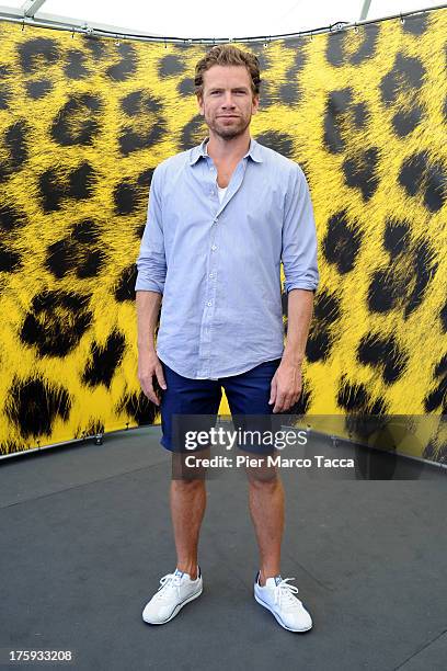 Actor Nikolaj Lie Kaas attends 'The Keeper of Lost Causes' photocall during the 66th Locarno Film Festival on August 10, 2013 in Locarno, Switzerland.