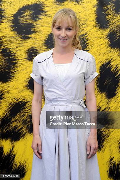 Sonja Ricther attends 'The Keeper of Lost Causes' photocall during the 66th Locarno Film Festival on August 10, 2013 in Locarno, Switzerland.