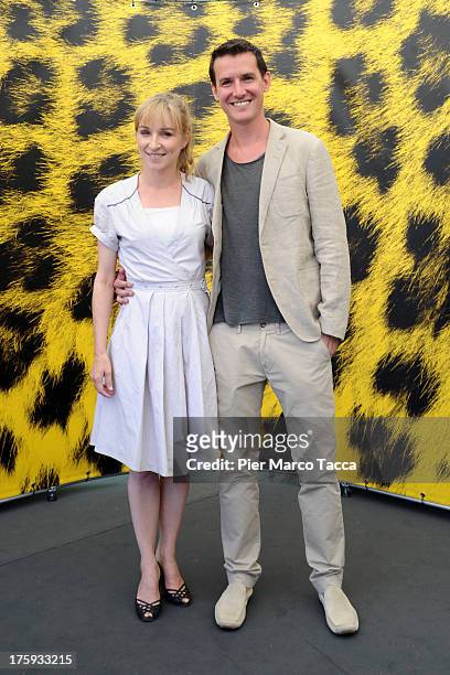 Sonja Ricther and Mikkel Norgaard attend 'The Keeper of Lost Causes' photocall during the 66th Locarno Film Festival on August 10, 2013 in Locarno,...