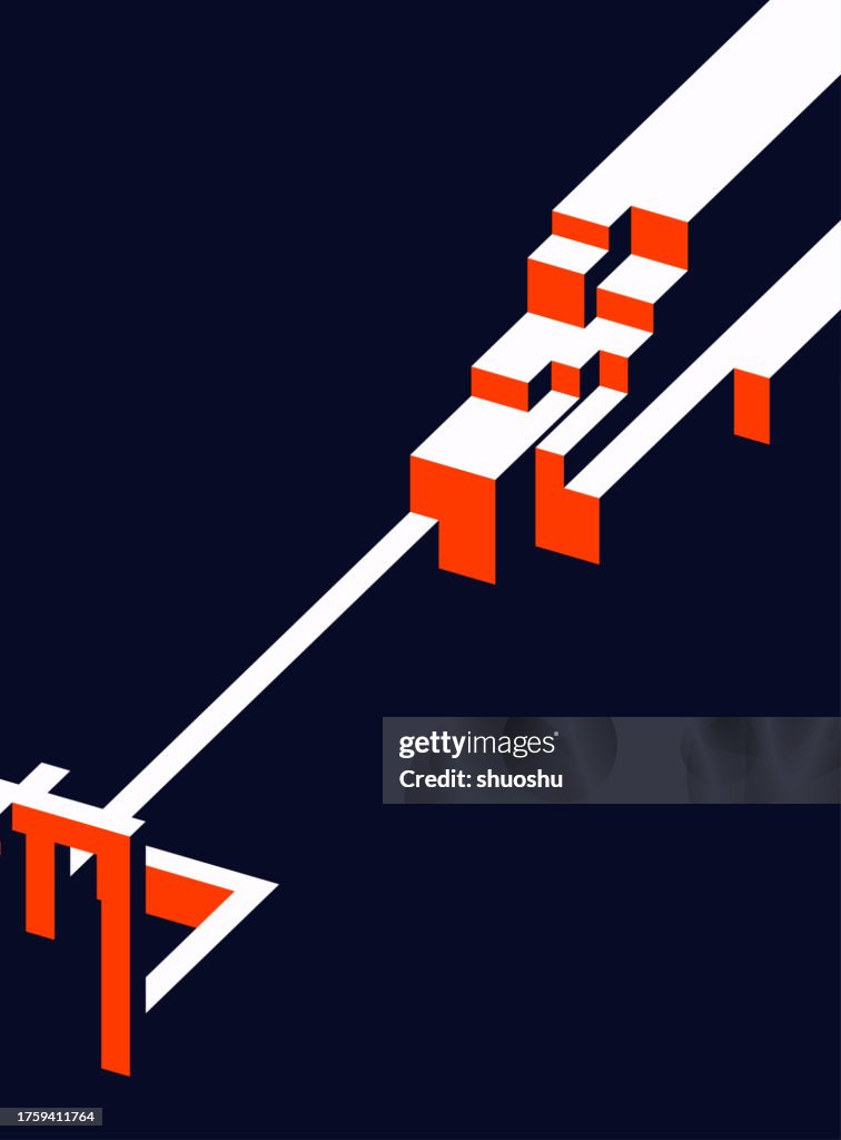 Isometric Cube Pattern Design Abstract Isometric Architecture Cube Model Design Material Pattern ...