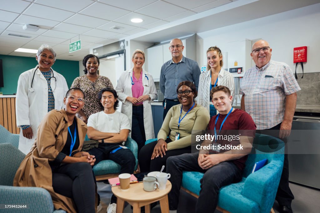 A Portrait of Dedicated Healthcare Professionals
