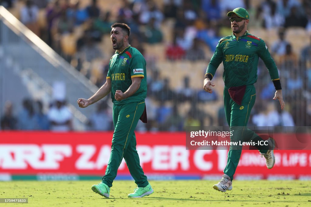 Tabraiz Shamsi Of South Africa Celebrates The Wicket Of Iftikhar pakistan-cricket-on-twitter-pcb-chairman-ramiz-raja-comments-on-the