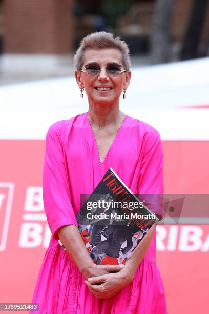 Concita De Gregorio attends a photocall at the 21st Alice Nella Città during the 18th Rome Film Festival on October 27, 2023 in Rome, Italy.