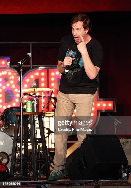 Rob Huebel performs at The Barbary Stage during Day 2 of the 2013 Outside Lands Music And Arts Festival at Golden Gate Park on August 10, 2013 in San...