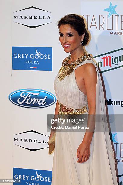 Paloma Cuevas attends the 4rd annual Starlite Charity Gala on August 10, 2013 in Marbella, Spain.