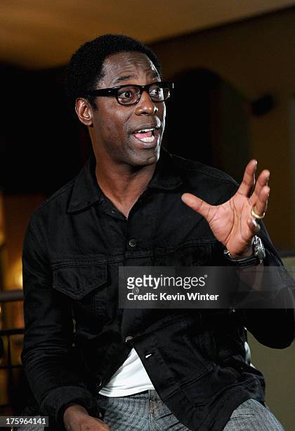 Actor Isaiah Washington attends "Blue Caprice" premiere during NEXT WEEKEND, presented by Sundance Institute at Sundance Sunset Cinema on August 10,...