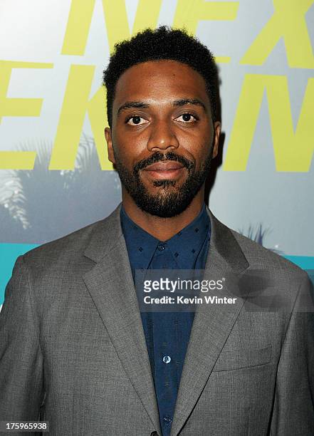 Director Shaka King attends "Newlyweeds" premiere during NEXT WEEKEND, presented by Sundance Institute at Sundance Sunset Cinema on August 10, 2013...