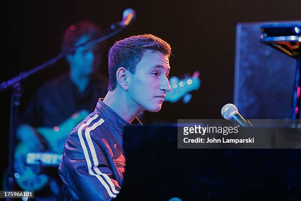 Michael Pollack performs at the Best Buy Theater on August 10, 2013 in New York City.