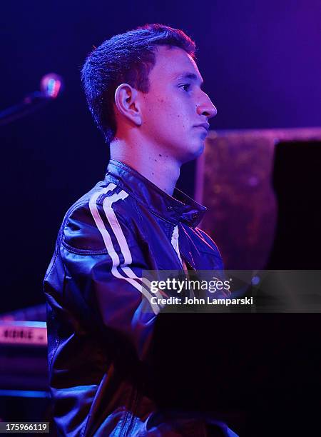 Michael Pollack performs at the Best Buy Theater on August 10, 2013 in New York City.