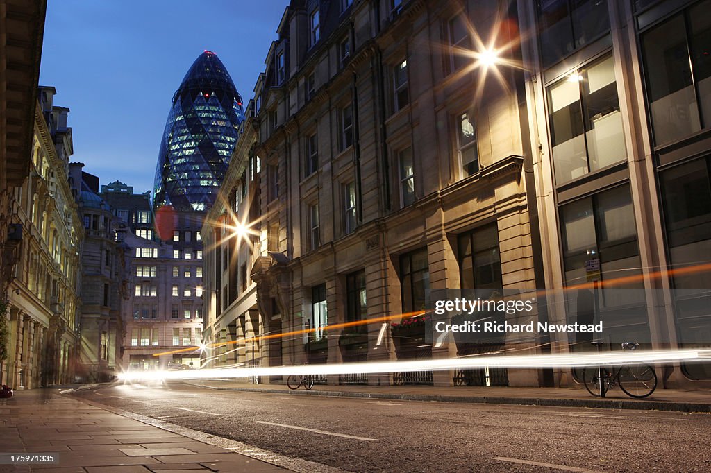 City of London at Night