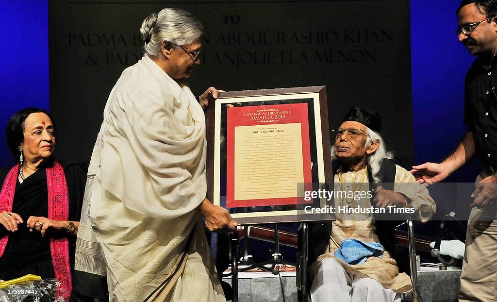 Abu Rasheed Khan Eminent Classical Singer Padma Bhushan Abdul Rashid Khan with Artist ...