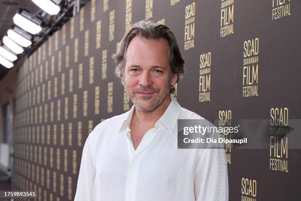 Peter Sarsgaard attends the 26th SCAD Savannah Film Festival on October 26, 2023 in Savannah, Georgia.