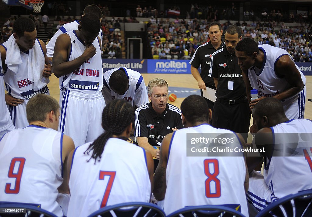 Great Britain v Puerto Rico - International Basketball