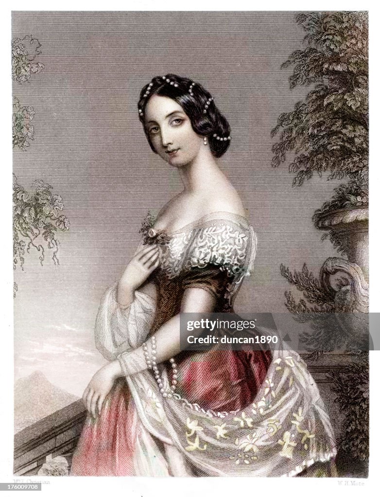Schöne junge Frau
