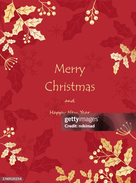 illustrazioni stock, clip art, cartoni animati e icone di tendenza di cartolina vettoriale di natale. sfondo natalizio per le vacanze. - christmas card