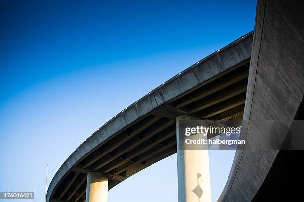 highway interchange - empty intersection stock pictures, royalty-free photos & images