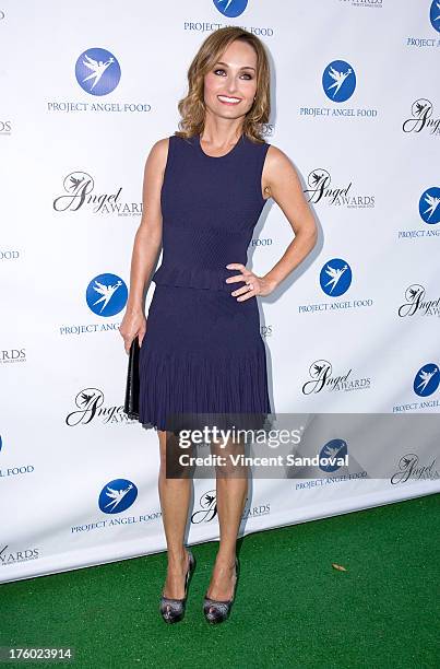 Chef Giada De Laurentiis attends Project Angel Food's annual summer soiree Angel Awards 2013 honoring Jane Lynch at Project Angel Food on August 10,...