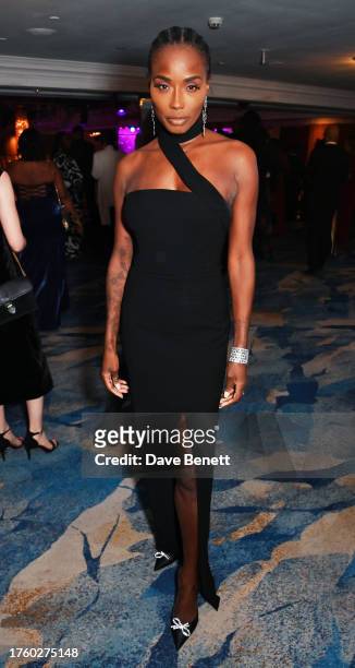 Lorraine Pascale attends The 2024 Powerlist Celebration Of Black Excellence Awards at The Grosvenor House Hotel on October 27, 2023 in London,...