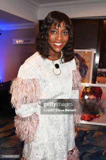 Brenda Emmanus attends The 2024 Powerlist Celebration Of Black Excellence Awards at The Grosvenor House Hotel on October 27, 2023 in London, England.