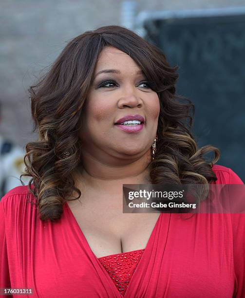 Actress and comedian Kym Whitley arrives at the 11th annual Ford Neighborhood Awards at the MGM Grand Garden Arena on August 10, 2013 in Las Vegas,...