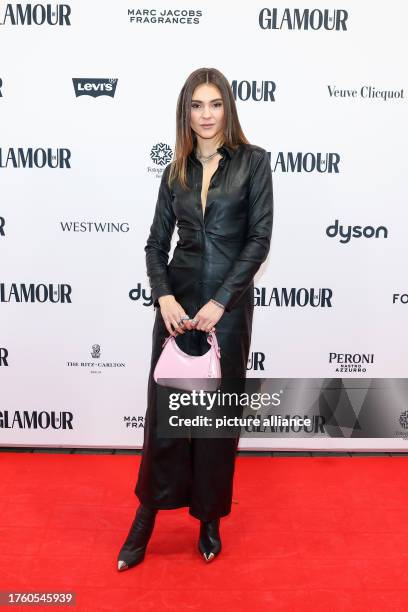 November 2023, Berlin: Stefanie Giesinger, actress, arrives at the Glamour "Women of the Year" Award at Fotografiska Museum. The Women of the Year...