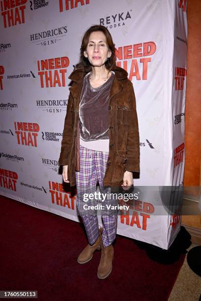 Jessica Hecht at the Broadway Opening Night of "I Need That" held at American Airlines Theatre on November 2, 2023 in New York City.