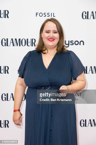 Ricarda Lang attends the GLAMOUR Women Of The Year Awards 2023 at Fotografiska Berlin on November 2, 2023 in Berlin, Germany.