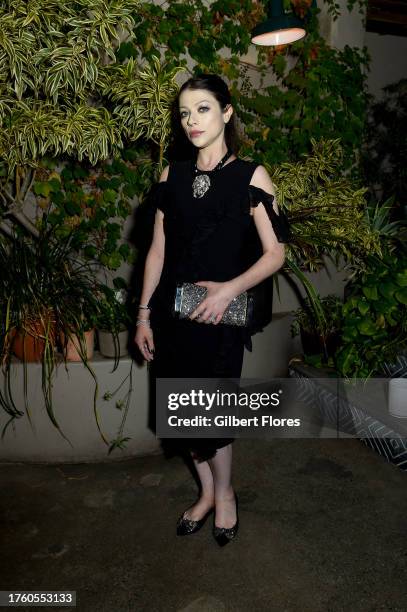 Michelle Trachtenberg at the 15 Years of Siriano Party at Nic's On Beverly on November 2, 2023 in Los Angeles, California