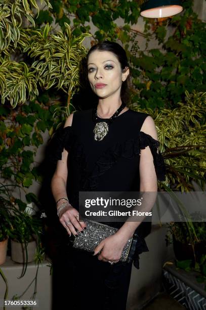 Michelle Trachtenberg at the 15 Years of Siriano Party at Nic's On Beverly on November 2, 2023 in Los Angeles, California