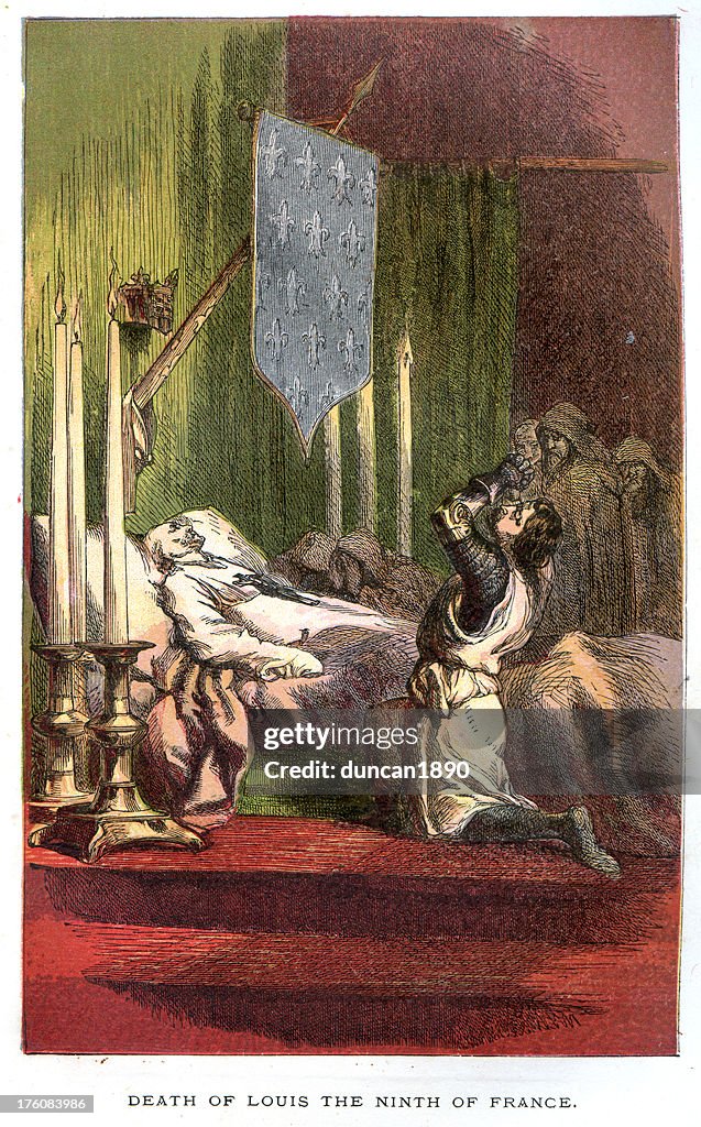 Death o f Louis IX of France