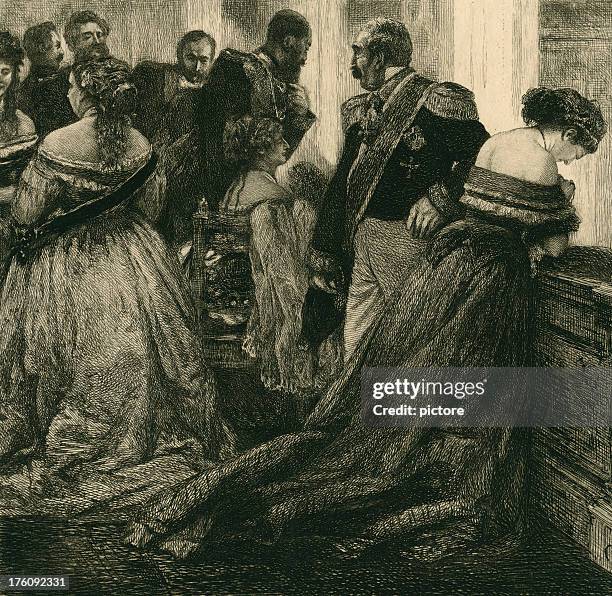 mexican high society,19th century - mexican high society illustration stock illustrations