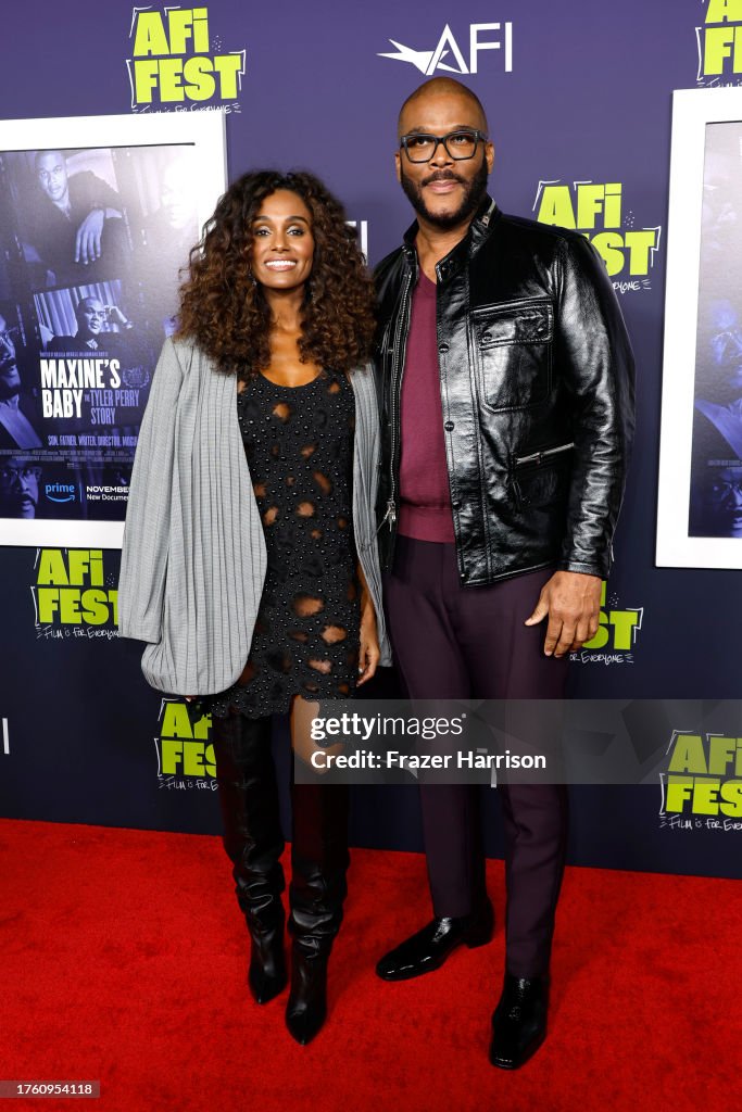 Gelila Bekele, Tyler Perry attend the 2023 AFI Fest Centerpiece... News