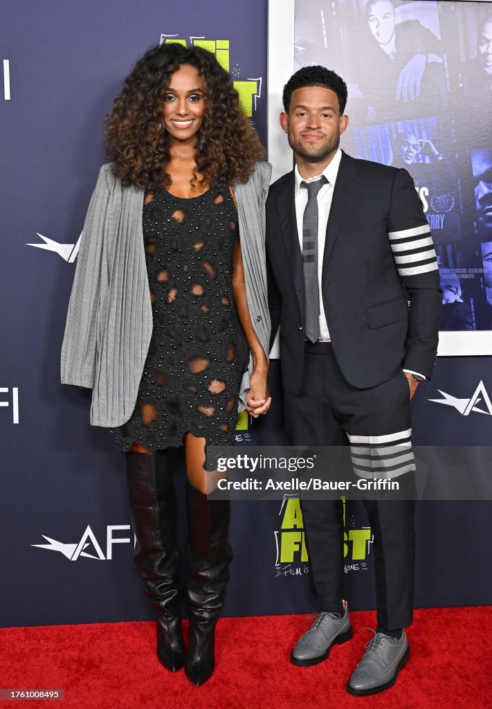 Gelila Bekele and Armani Ortiz attend the 2023 AFI Fest - Centerpiece