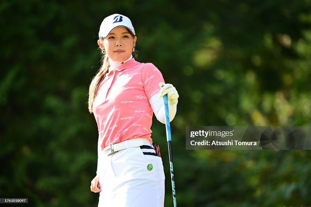 Hisako Higuchi Mitsubishi Electric Ladies Golf Tournament - Round Two