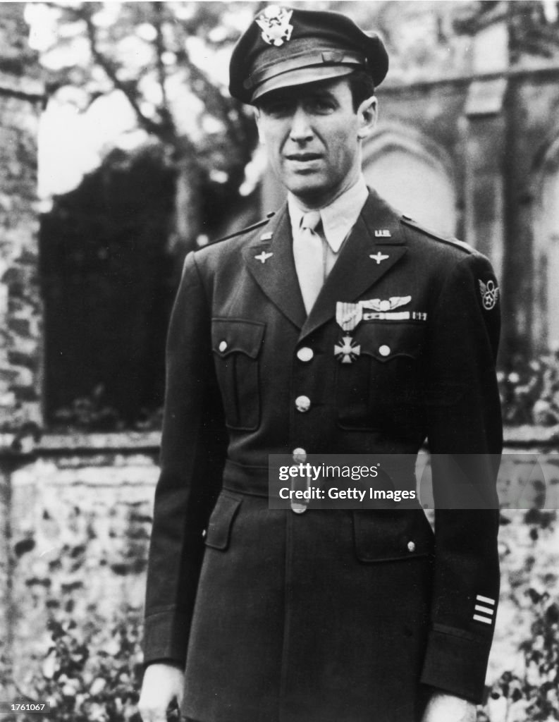 Jimmy Stewart in uniform, WWII