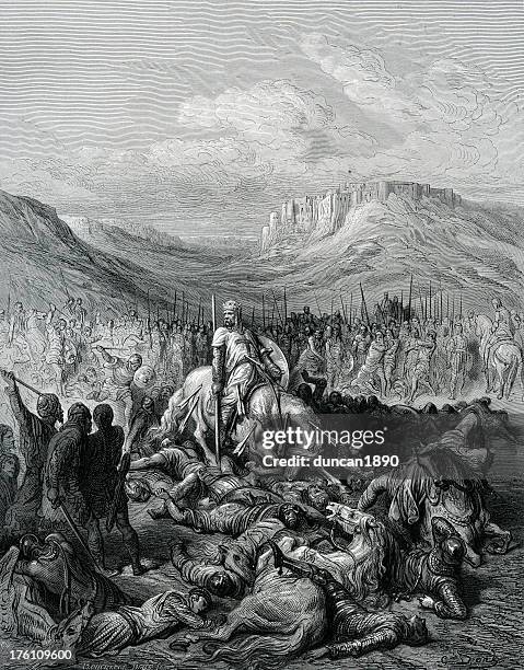 herrliche tod von jacques de maille templer marshal - knight templar stock-grafiken, -clipart, -cartoons und -symbole