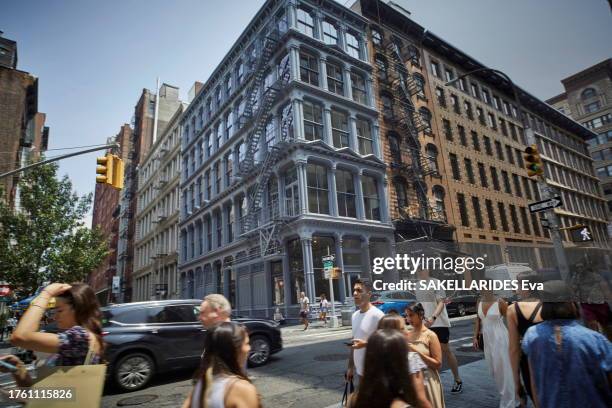 The legendary Soho district in lower Manhattan has become a haven for luxury and billionaires, after being the district for avant-garde artists in...