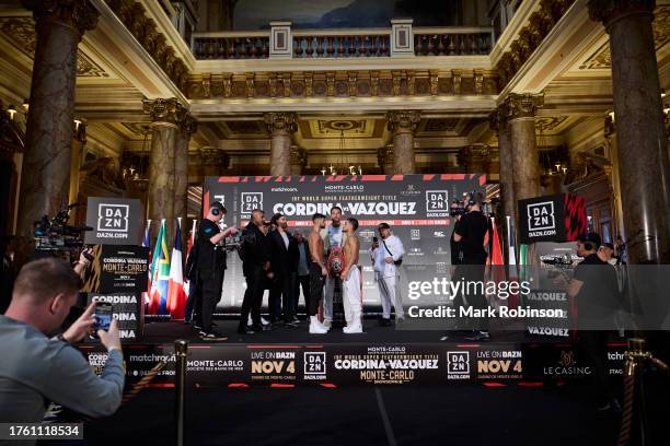 Joe Cordina and Edward Vazquez Weigh In ahead of their IBF Super-Featherweight World Title fight tomorrow night at Casino de Monte-Carlo on November...