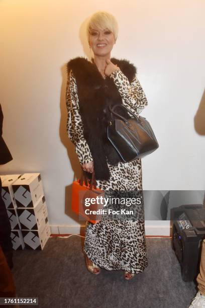 Katrina Patchett attends "Salon Du Chocolat 2023 - Chocolate Fair" 28th Edition to benefit to Mécénat Chirurgie Cardiaque at Parc des Expositions De...