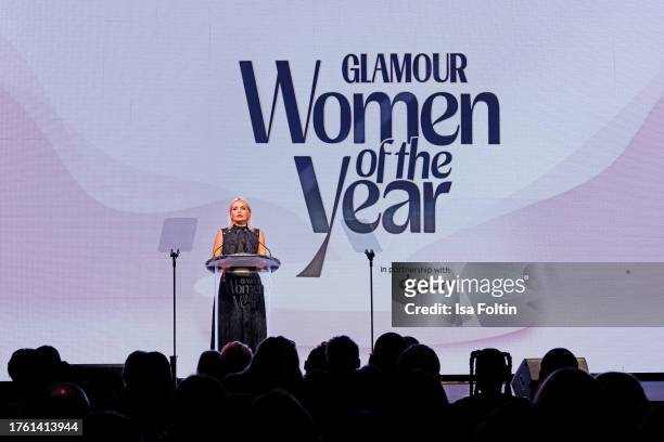 Theresa Pichler during the GLAMOUR Women Of The Year Awards 2023 at Fotografiska Berlin on November 2, 2023 in Berlin, Germany.