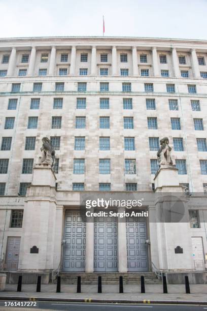 ministry of defence main building, london - department of defense stock pictures, royalty-free photos & images