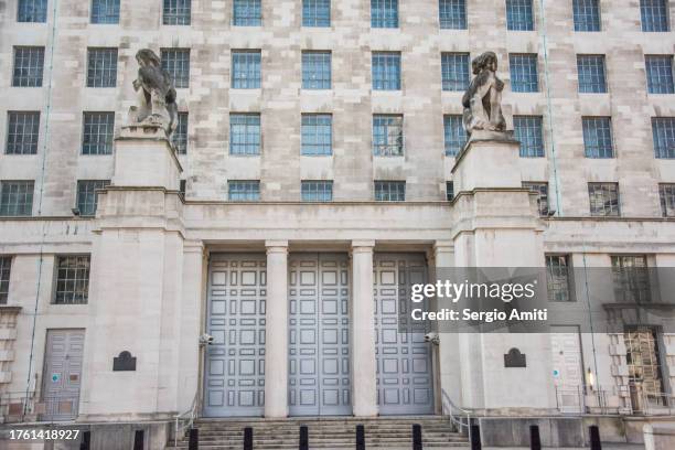 ministry of defence main building, london - department of defense stock pictures, royalty-free photos & images