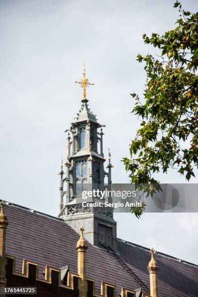 lincoln's inn great hall weather vane - weather vane stock pictures, royalty-free photos & images