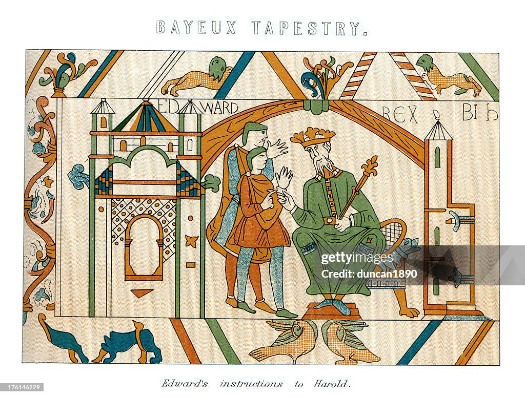 Bayeux Tapestry - Edward the Confessor
