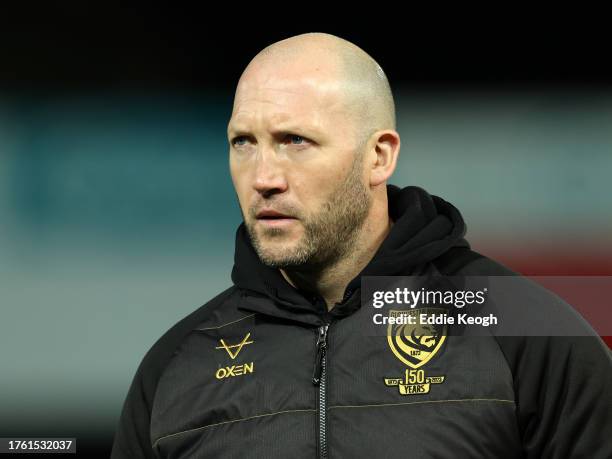 Of Gloucester Rugby of Saracens during the Gallagher Premiership Rugby match between Gloucester Rugby and Saracens at Kingsholm Stadium on October...